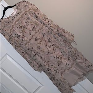 LC Long Sleeve Floral Dress